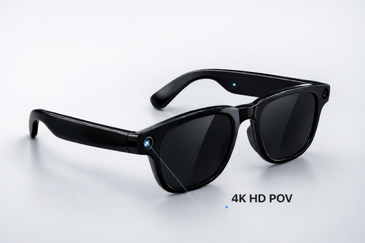 VUEGO™ 4K POV Smart Glasses